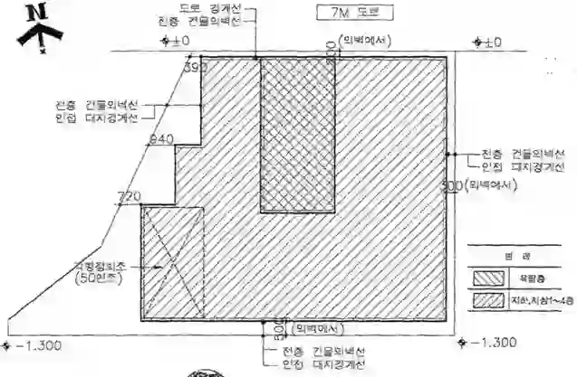 청양빌라 배치도 이미지
